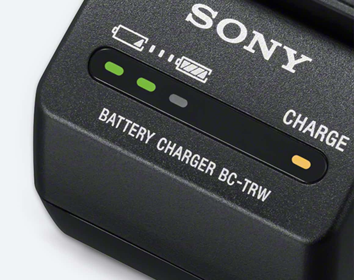 BC-TRW Battery Charger | BC-TRW | Sony India