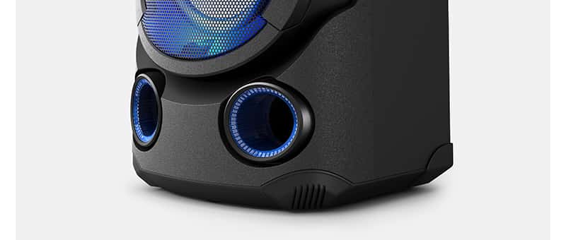 ソニー ハイパワーオーディオ SONY MHC-V3 LEDライティング付き（SONY 