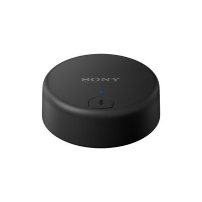 Sony WLA-NS7 - Trasmerritore wireless per cuffie da collegare al TV, 360 Spatial Sound, Nero