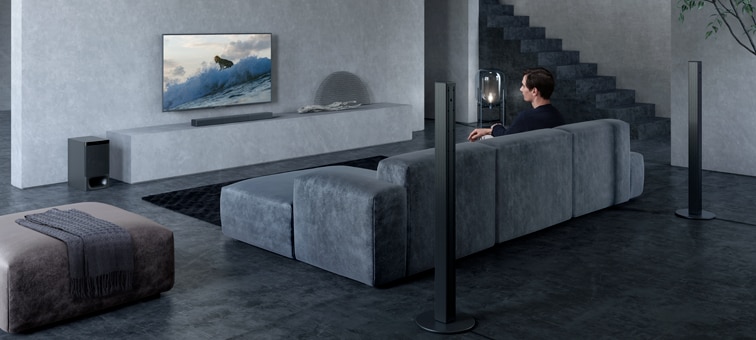 Picture of 5.1ch Home Cinema Soundbar System with Bluetooth® technology | HT-S700RF