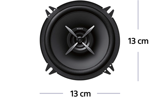 13 cm (5.25) 2-Way Coaxial Speakers | XS-FB132E | Sony India
