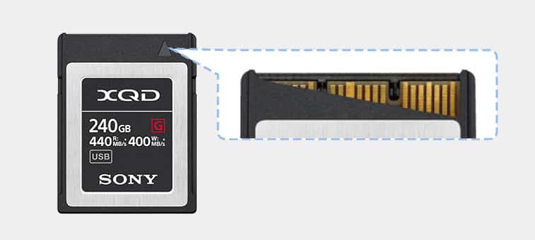 XQD G Series Memory Card | XQD-G SERIES | Sony India